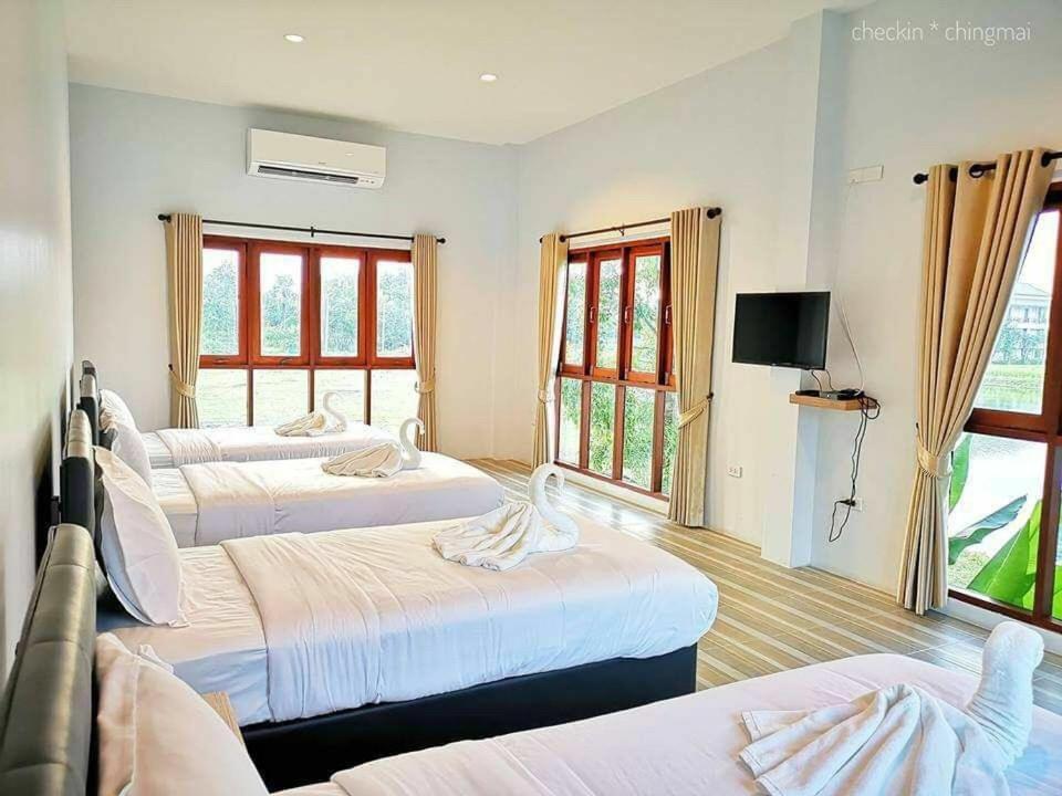 Oon Valley Farm Stay สันกำแพง ภายนอก รูปภาพ